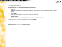 Tablet Screenshot of kunden.link-m.de